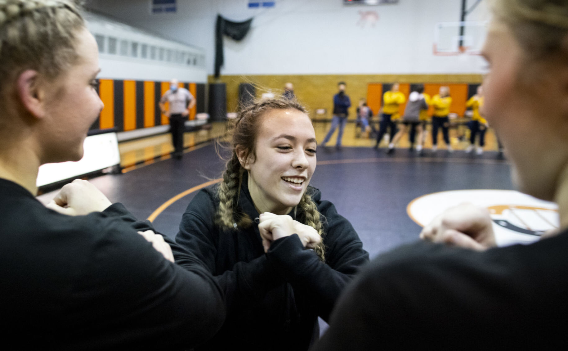 Billings Senior girls wrestling mixer